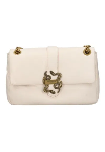 Just Cavalli Range C New Iconic Puffy Bag In Bianco