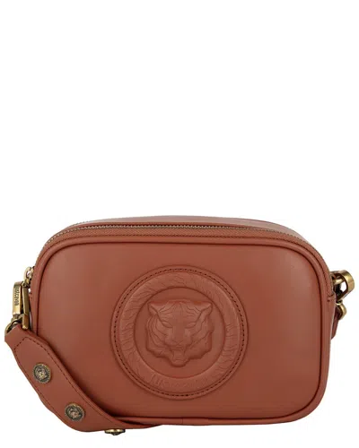 Just Cavalli Range E Tiger-embossed Sketch Crossbody