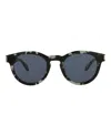 JUST CAVALLI ROUND-FRAME ACETATE SUNGLASSES