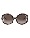 Just Cavalli Round-frame Acetate Sunglasses In Multi