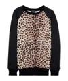Just Cavalli Round-necked Sweater In Black