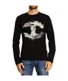 Just Cavalli Round-necked T-shirt In Black