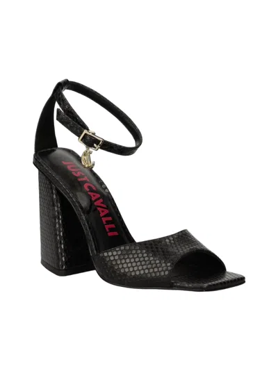 Just Cavalli Sandals In Black