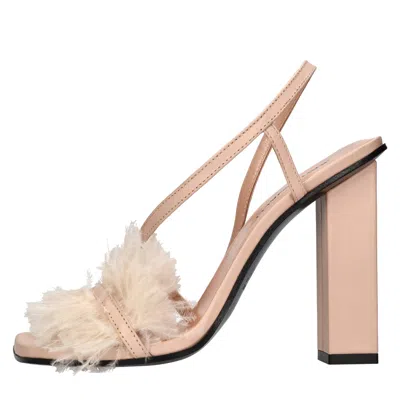 Just Cavalli Sandals Pink In Rosa Pastello
