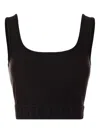 Just Cavalli Scoop-neck Top In Black