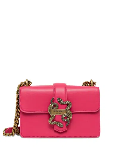 Just Cavalli Serpent-embellished Crossbody Bag