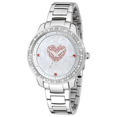 Just Cavalli Shiny Crystals Women's Watch In Metallic