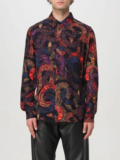 JUST CAVALLI SHIRT JUST CAVALLI MEN COLOR MULTICOLOR,G02414005