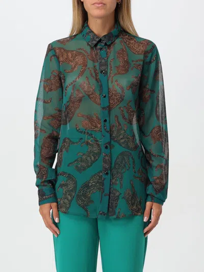Just Cavalli Shirt  Woman Color Green In Grün