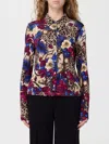 Just Cavalli Shirt  Woman Color Multicolor In Blue