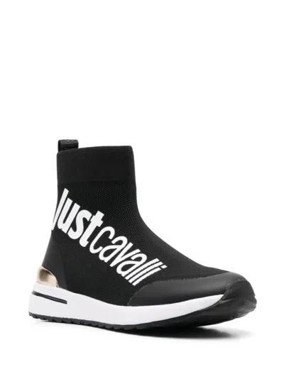 Just Cavalli Shoes In Black