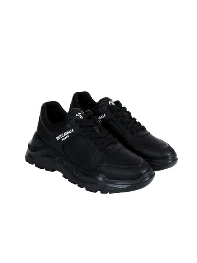 Just Cavalli Shoes In Black