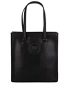 Just Cavalli Shopping Bag Tote In Black