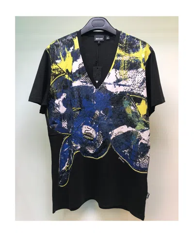 Just Cavalli Short-sleeved T-shirt In Black