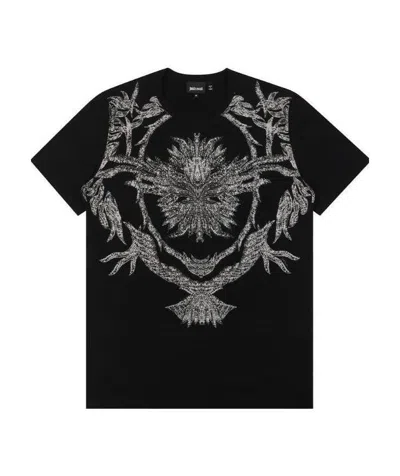 Just Cavalli Short-sleeved T-shirt In Black