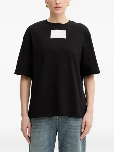 Just Cavalli Short-sleeve T-shirt In Black
