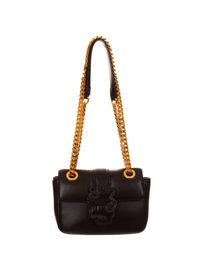 Just Cavalli Shoulder Bag In Black
