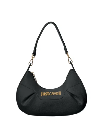 Just Cavalli Shoulder Bag In Black