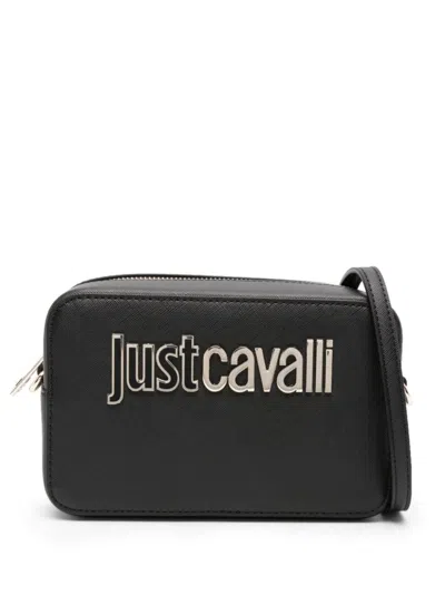Just Cavalli Shoulder Bag In Black