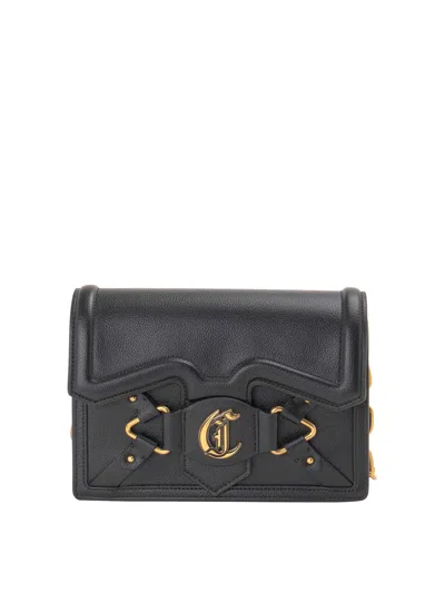 Just Cavalli Shoulder Bag In Black