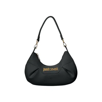 Just Cavalli Shoulder Bag In Black