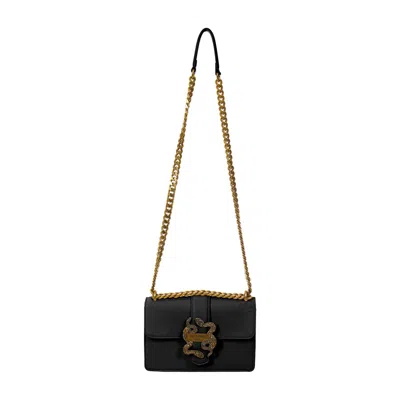 Just Cavalli Shoulder Bag In Black