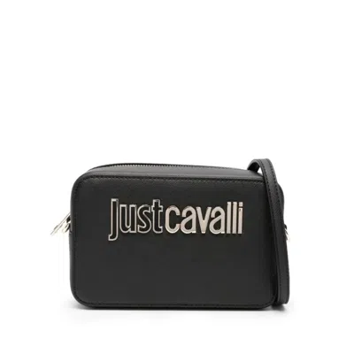 Just Cavalli Shoulder Bag In Black
