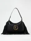 Just Cavalli Shoulder Bag  Woman Color Black In Black