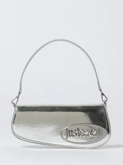 Just Cavalli Shoulder Bag  Woman Color Silver