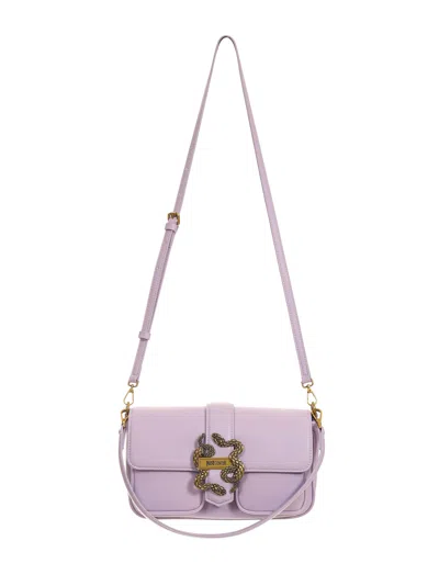 Just Cavalli Shoulder Bag In Purple
