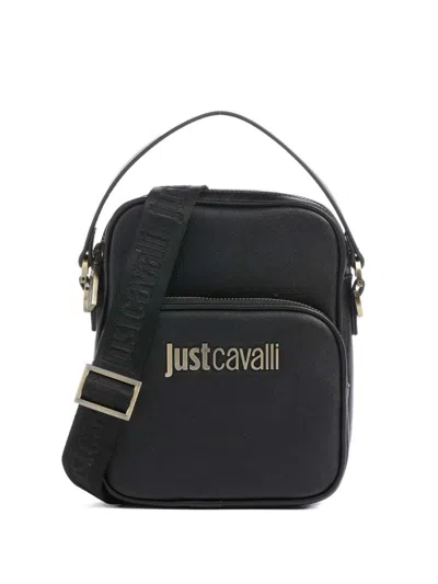 Just Cavalli Shoulder Bag Vintage Style In Black