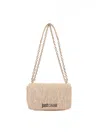 Just Cavalli Shoulder Bag In White