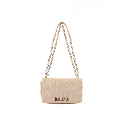 Just Cavalli Shoulder Bag In White
