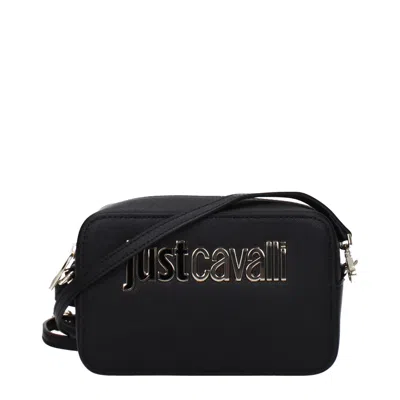 Just Cavalli Shoulder Bags Women Polyester Black