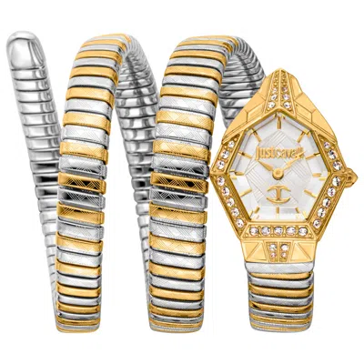 Just Cavalli Signature Snake Women's Watch In Multi