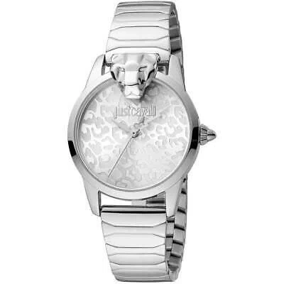 Pre-owned Just Cavalli Silver Women Watch