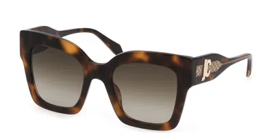Just Cavalli Sjc019v 0u62 Women's Sunglasses Tortoiseshell Size 52 In Brown