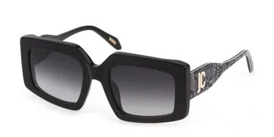 Just Cavalli Sjc020 0700 Women's Sunglasses Black Size 54