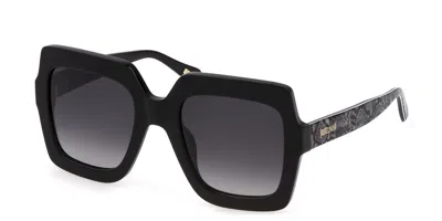 Just Cavalli Sjc023 700y Women's Sunglasses Black Size 53