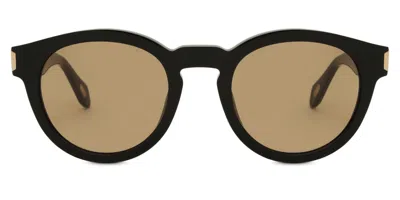 Just Cavalli Sjc025 0700 Women's Sunglasses Black Size 50