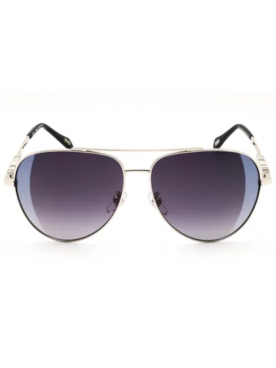 Just Cavalli Sjc029 Sunglasses In 305g - Black+rose Gold