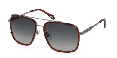 Just Cavalli Sjc030v 09jc Women's Sunglasses Tortoiseshell Size 58