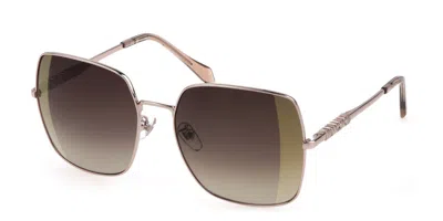 Just Cavalli Sjc031 F86g Women's Sunglasses Gold Size 60