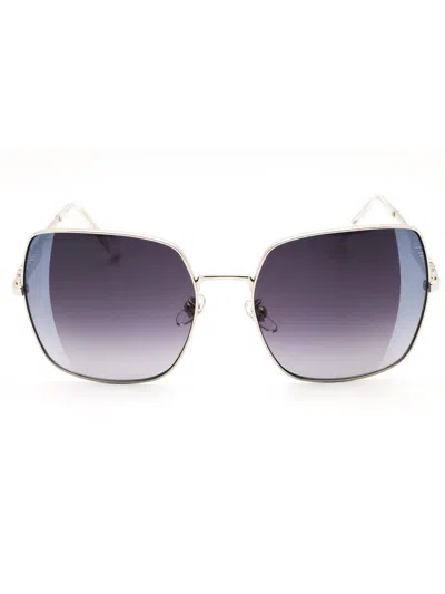 Just Cavalli Sjc031 Sunglasses In 589x - Palladium Sandblast