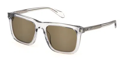 Just Cavalli Sjc035 06a7 Women's Sunglasses Grey Size 54 In Gray