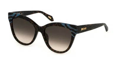 Just Cavalli Sjc043v 0am5 Women's Sunglasses Tortoiseshell Size 55