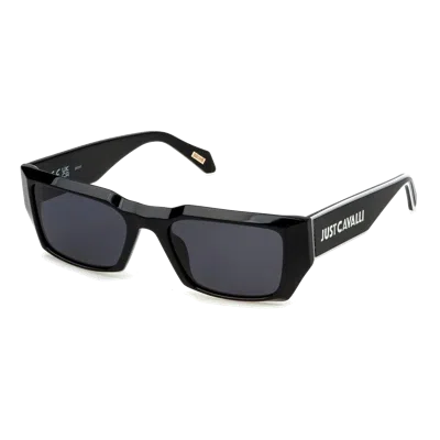 Just Cavalli Sjc090 V Sunglasses In Black