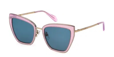 Just Cavalli Sjc092 06sm Women's Sunglasses Pink Size 53