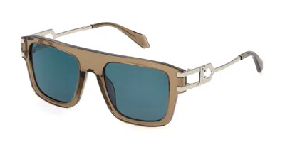 Just Cavalli Sjc096 09x8 Women's Sunglasses Brown Size 53