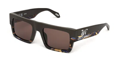 Just Cavalli Sjc103v 0j91 Women's Sunglasses Brown Size 53